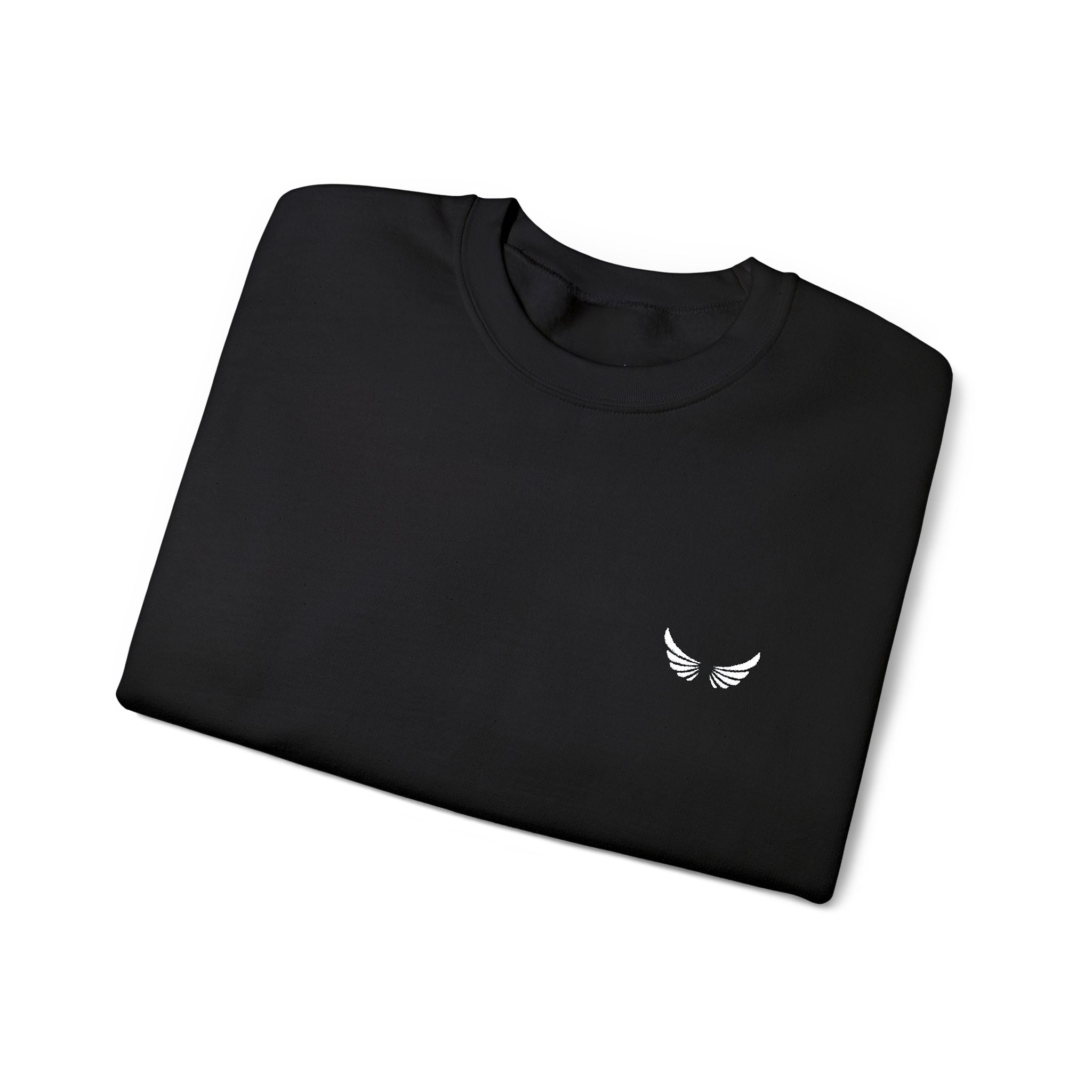 NW Minimal Black Crewneck Sweatshirt