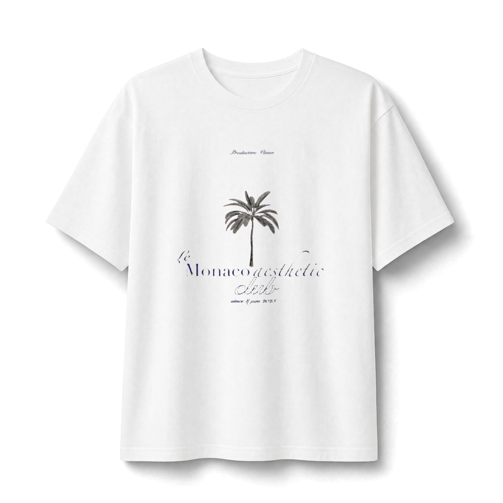 "le Monaco aesthetic club" Heavyweight Tee