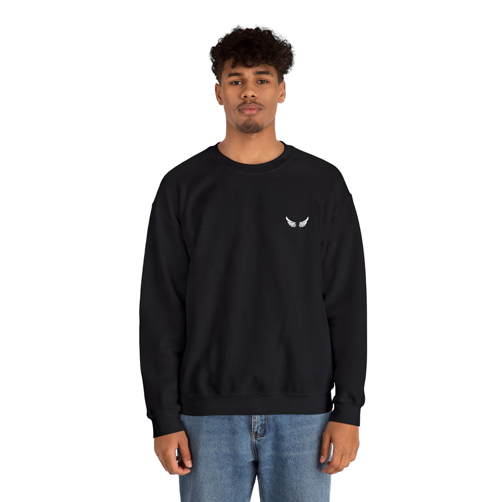 NW Minimal Black Crewneck Sweatshirt